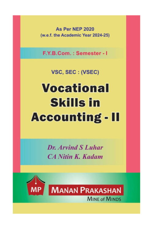 Vocational Skills in Accounting – II FYBCOM Semester I