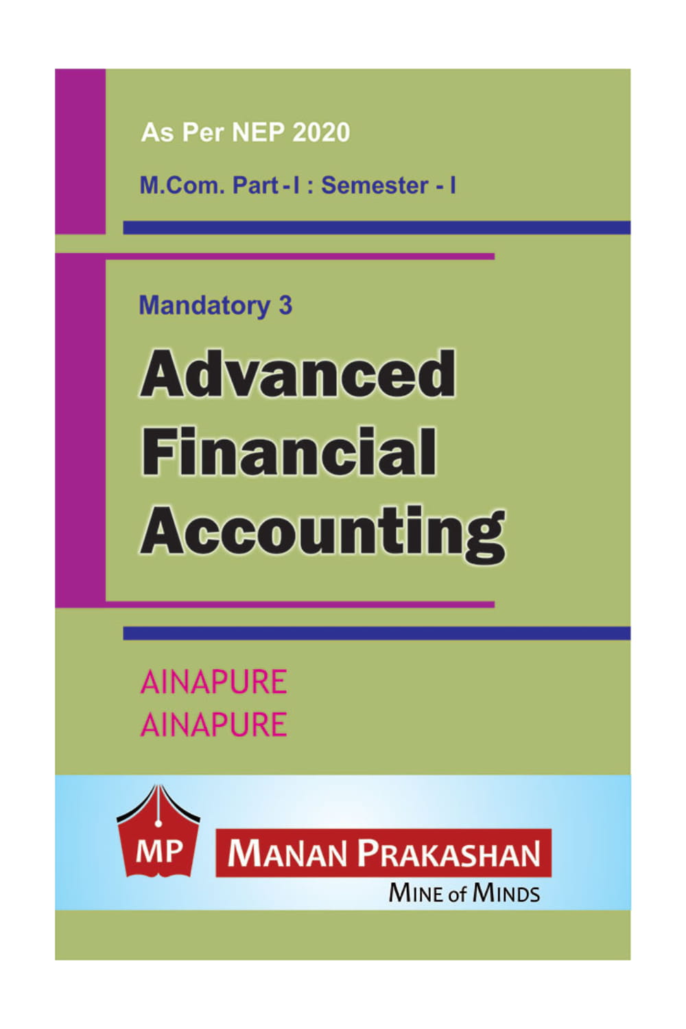Advanced Financial Accounting MCOM Semester I