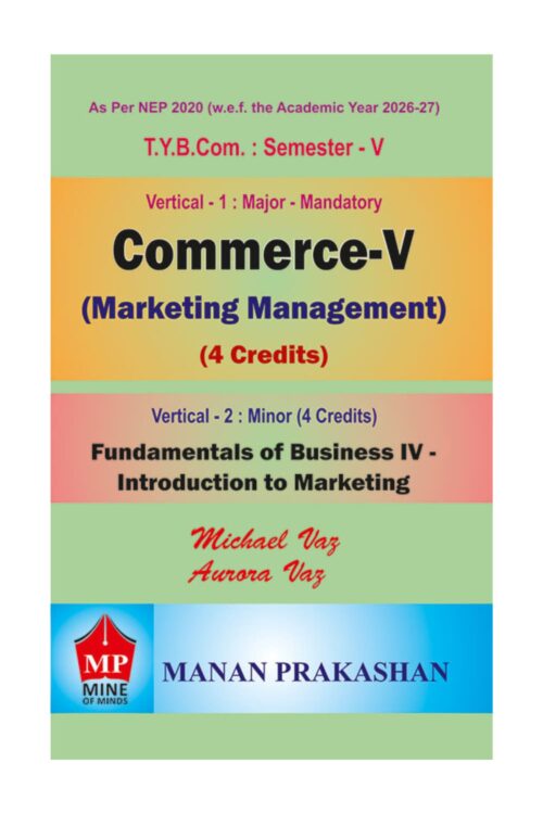 Commerce – V (Marketing Management) (4 Credits) – TYBCOM Semester V