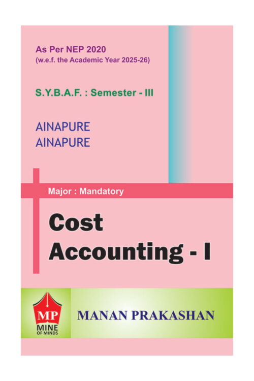 Cost Accounting – I SYBAF Semester III