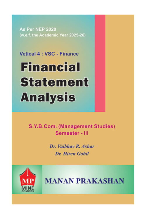 Financial Statement Analysis – SYBCOM (MS) Semester III