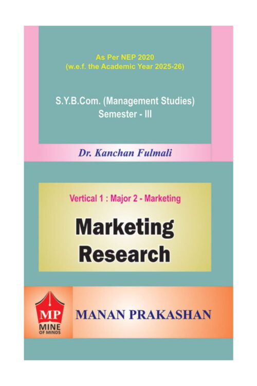 Marketing Research – SYBCOM (MS) Semester III