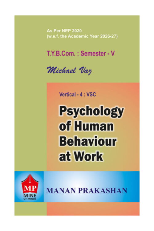 Psychology of Human Behaviour at Work – TYBCOM Semester V