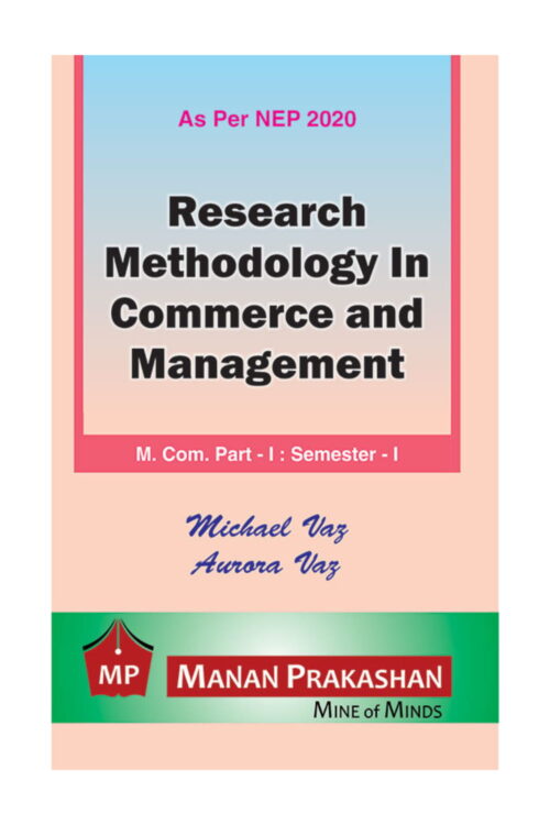 Research Methodology In Commerce and Management MCOM Semester I
